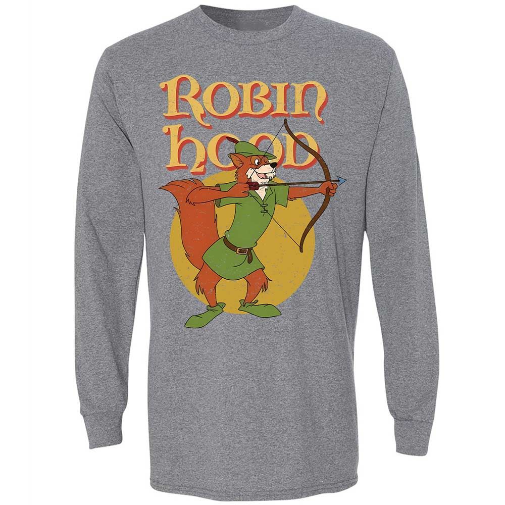 Long Sleeve T-Shirt - 8ZKNL9RP - Graphite Heather - 18