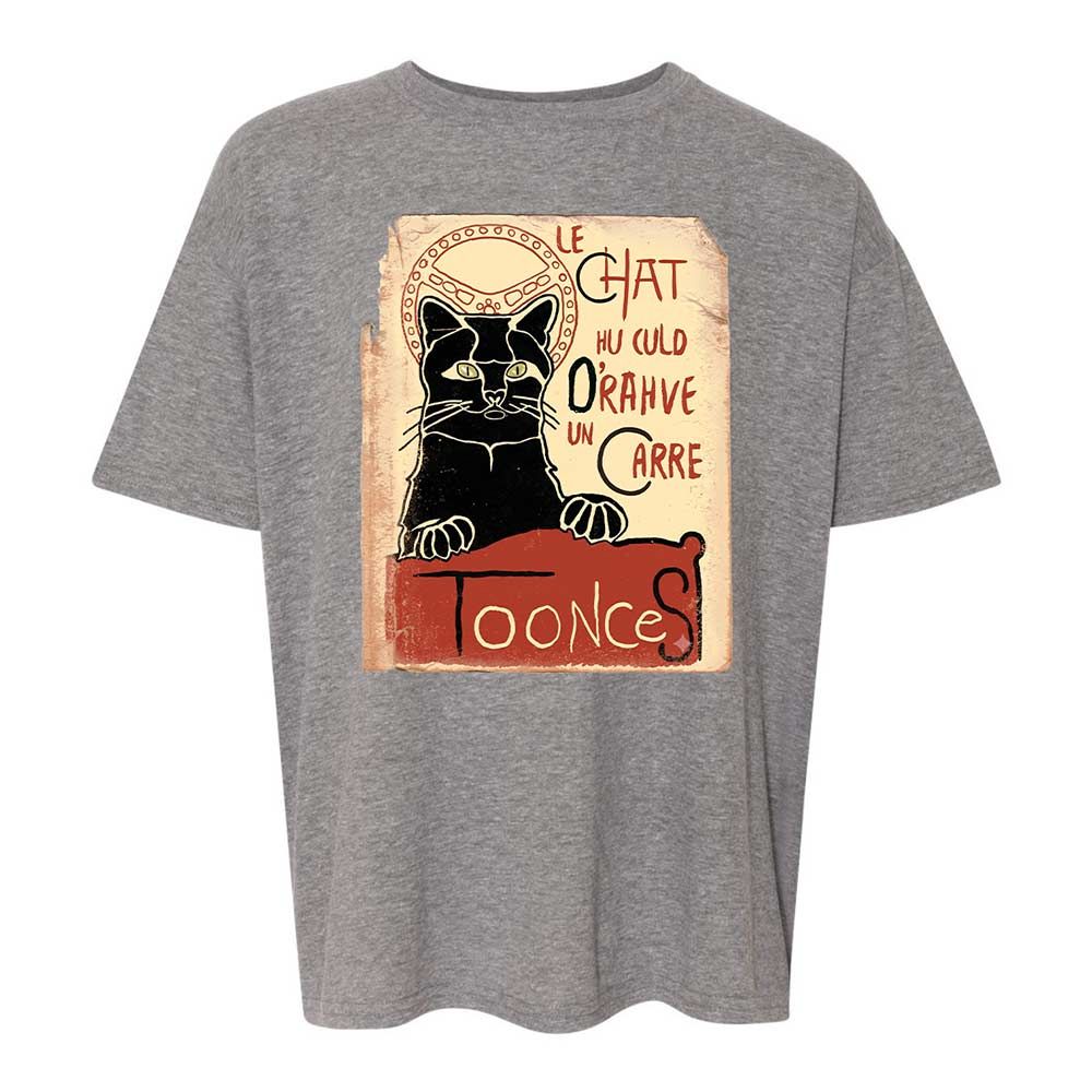 Toonces - Le Chat Noir - Graphite Heather - 18