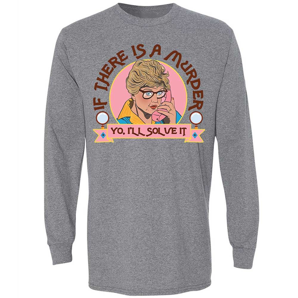Long Sleeve T-Shirt - GBRQMV87 - Graphite Heather - 18