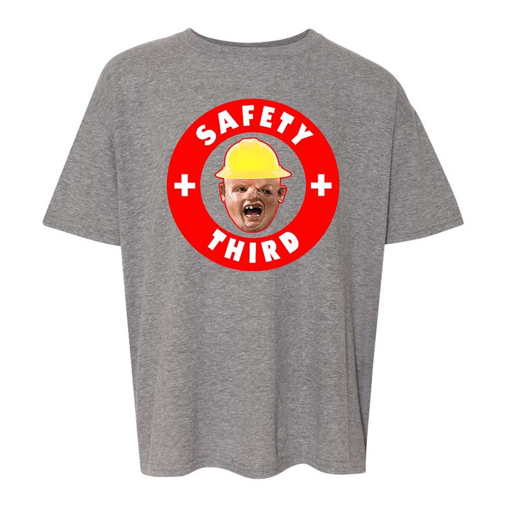 Safety Third - Graphite Heather - 18