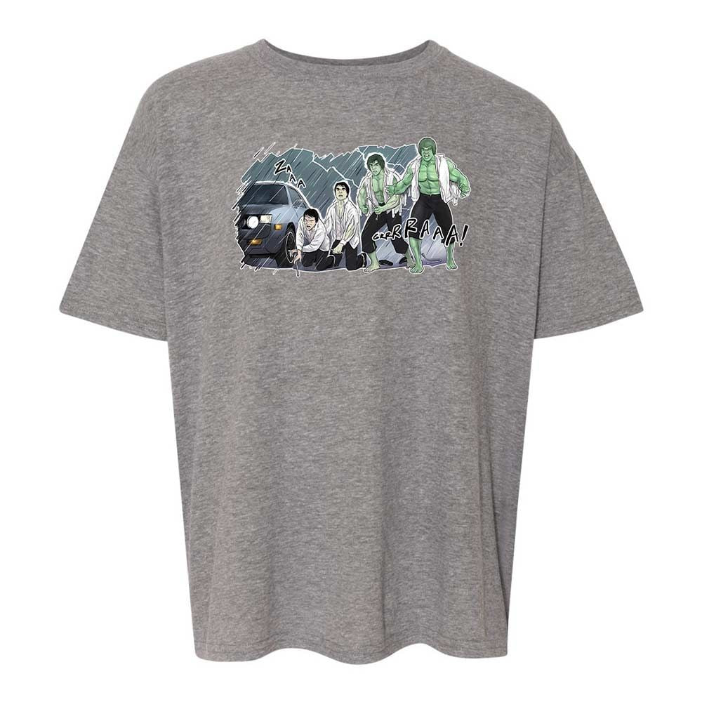 Kids T-Shirt - H3MWCXSX - Graphite Heather - 18