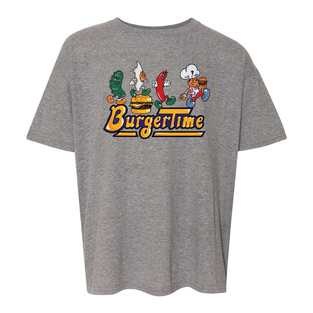 BurgerTime - Graphite Heather - 18