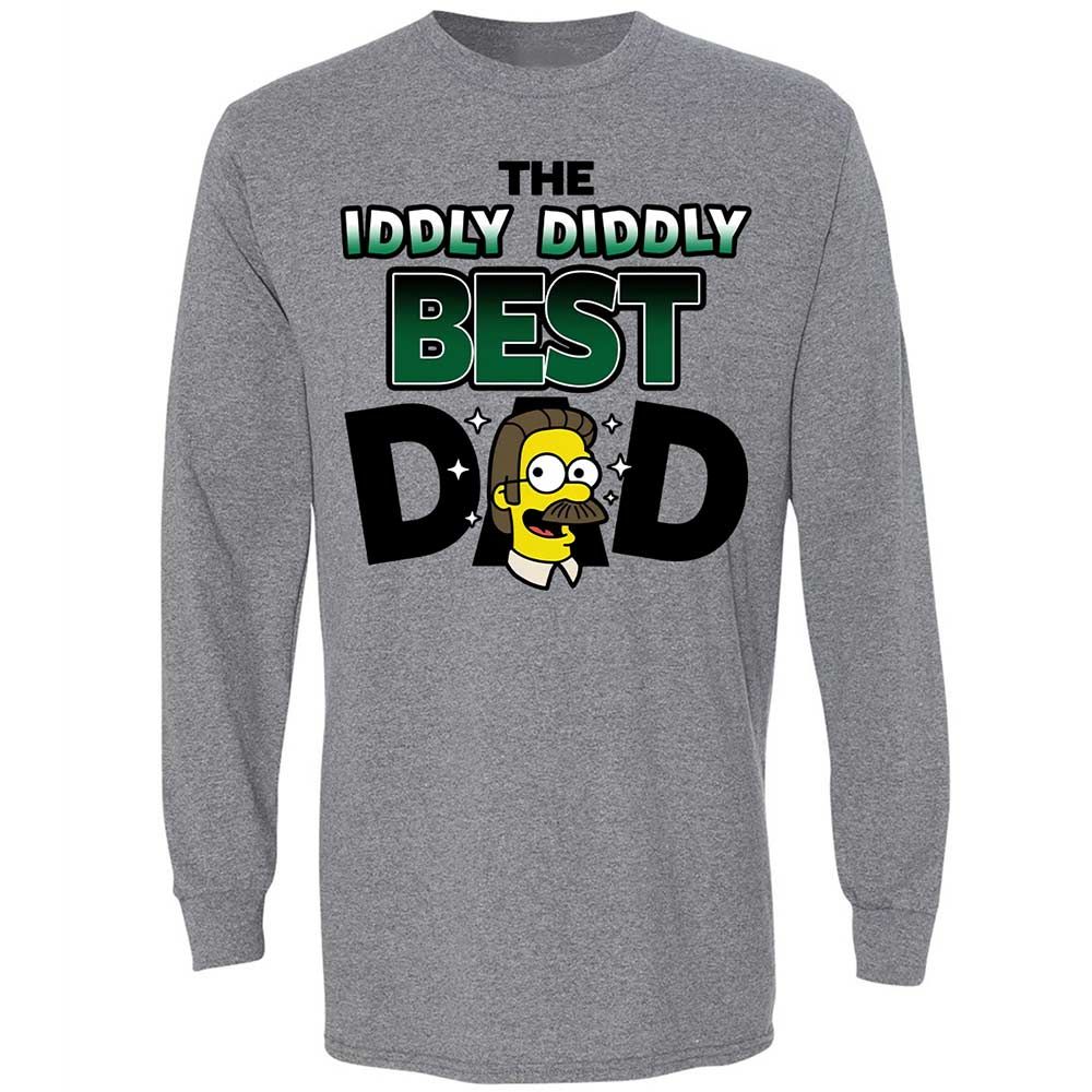 The Iddly diddly best dad - Graphite Heather - 18