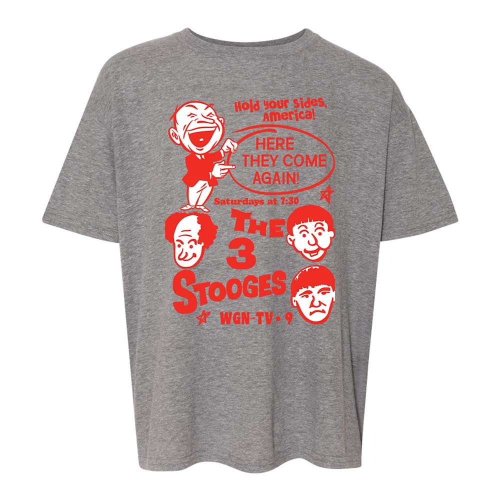 The 3 Stooges - Graphite Heather - 18