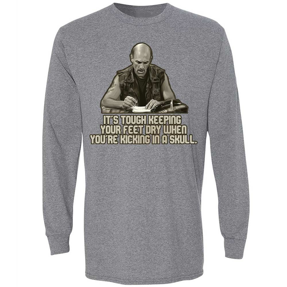 Long Sleeve T-Shirt - 3MAK9C4S - Graphite Heather - 18