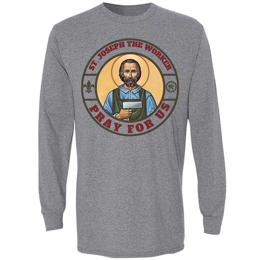 Pray for Us - Graphite Heather - 18