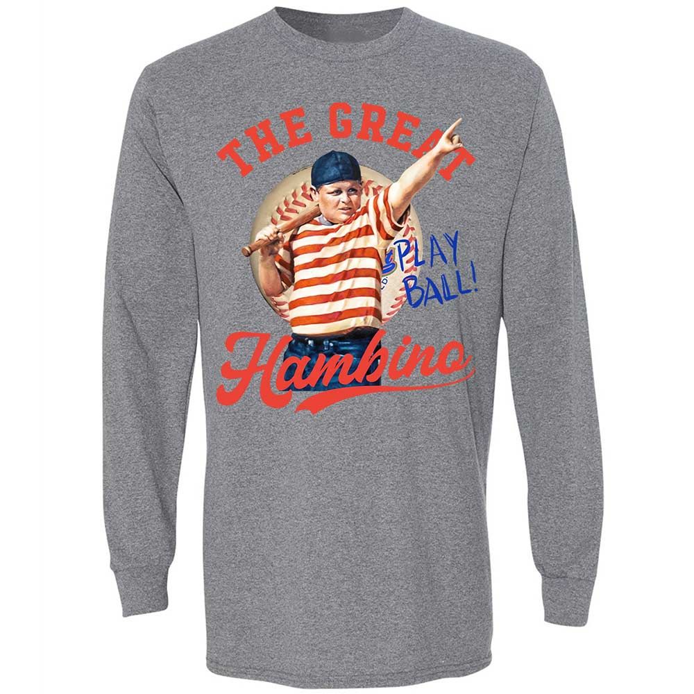 Long Sleeve T-Shirt - D3F4JRMQ - Graphite Heather - 18