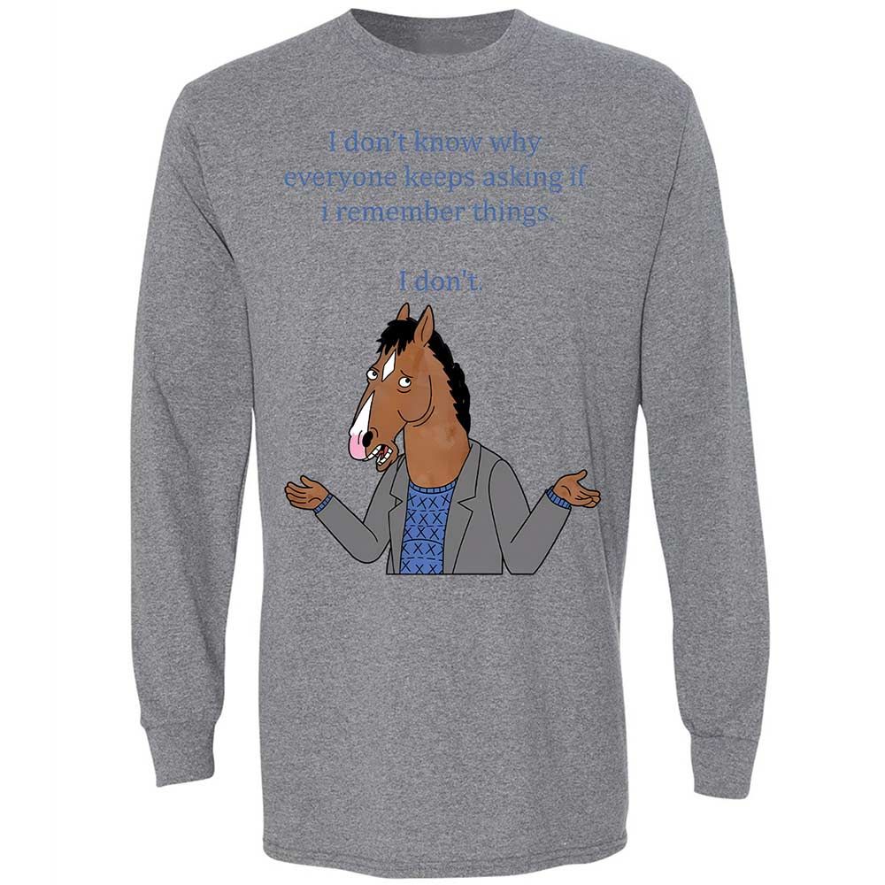 Long Sleeve T-Shirt - MCT7BL5B - Graphite Heather - 18
