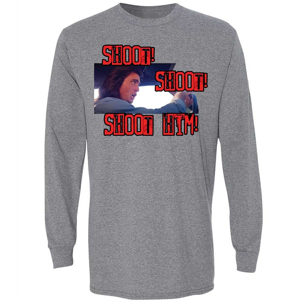 Long Sleeve T-Shirt - R9EH1UFH - Graphite Heather - 18