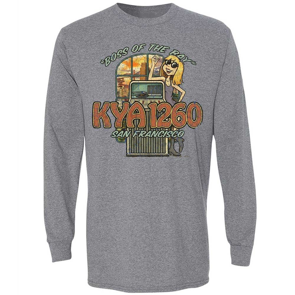 Long Sleeve T-Shirt - RY8JDMW7 - Graphite Heather - 18