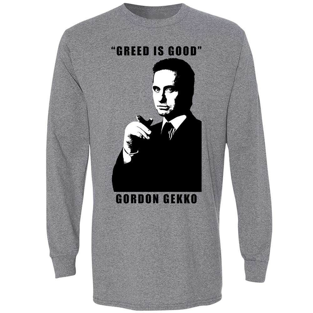 Greed is good - Graphite Heather - 18