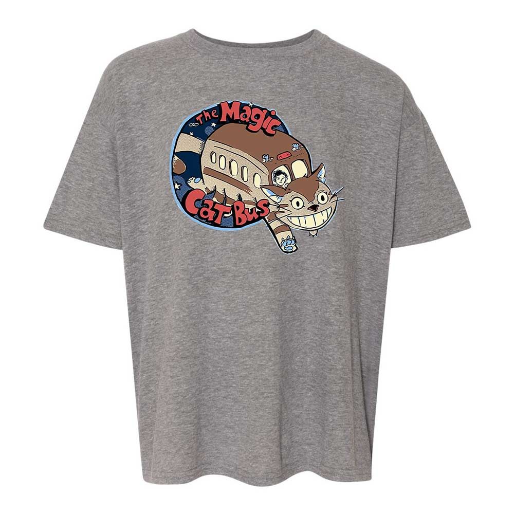 The Magic Catbus - Graphite Heather - 18