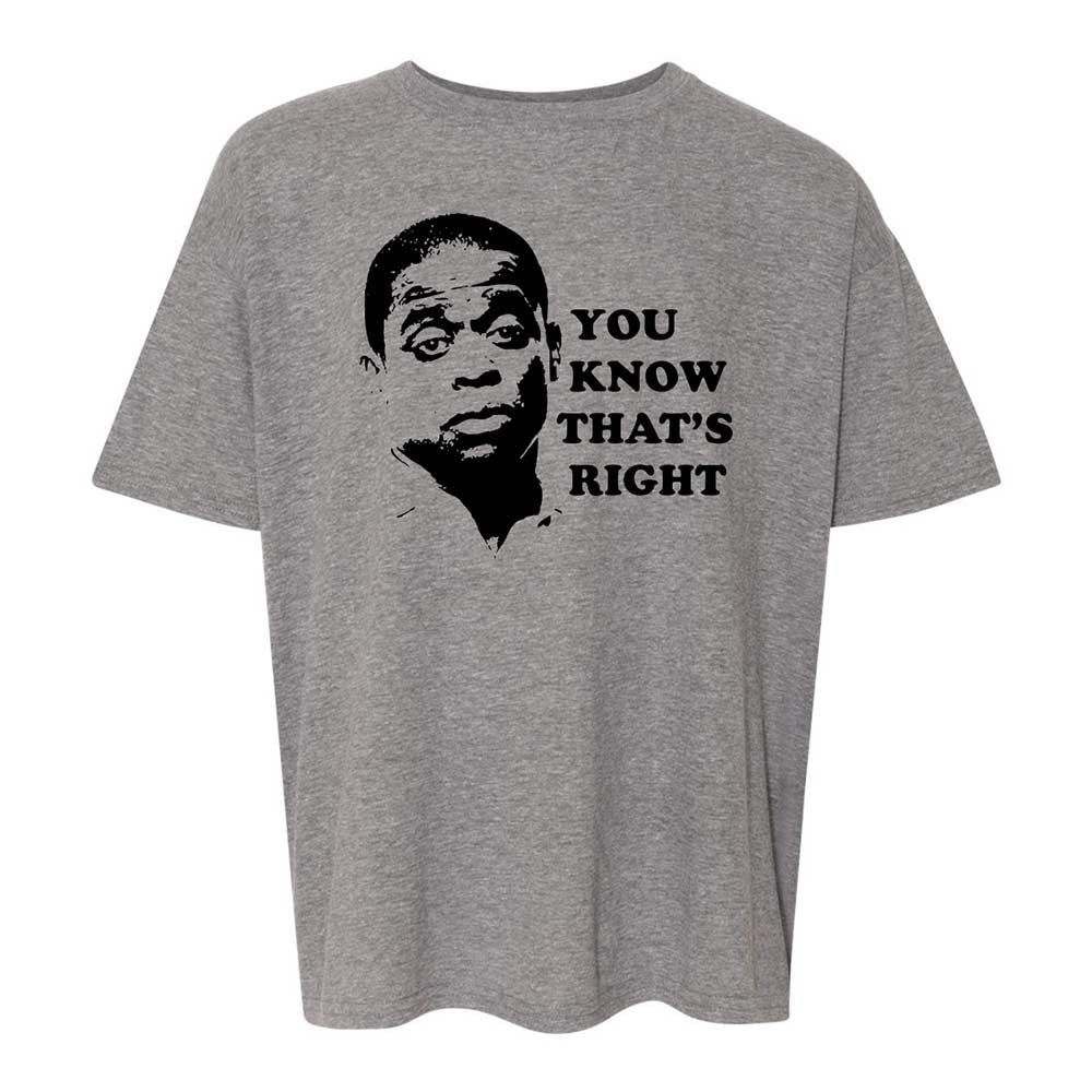 You Know That's Right - Graphite Heather - 18