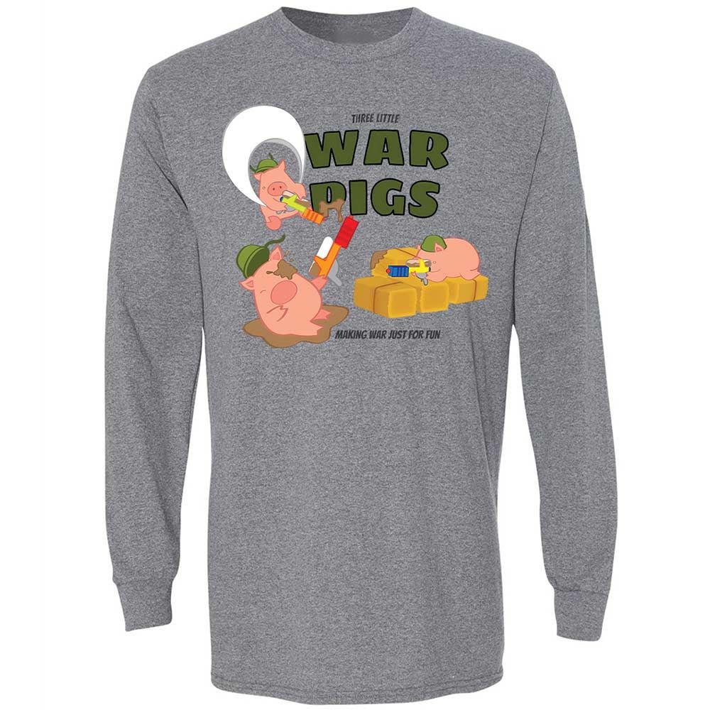 Making war just for fun - Graphite Heather - 18