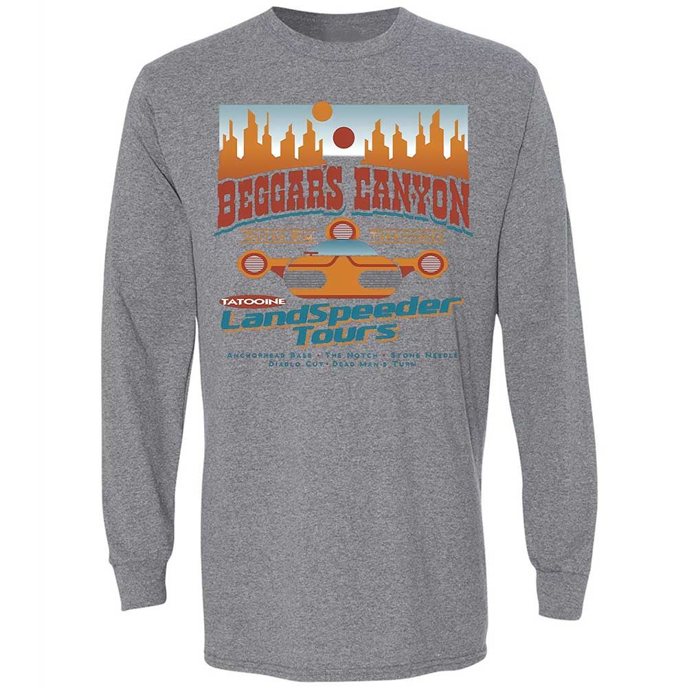 Long Sleeve T-Shirt - 696JJBX7 - Graphite Heather - 18