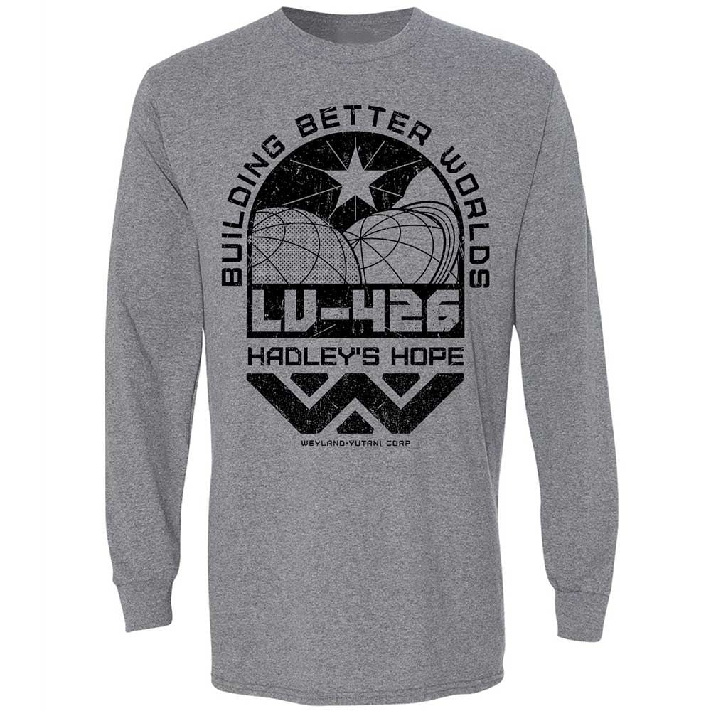 Long Sleeve T-Shirt - NHFJKE58 - Graphite Heather - 18