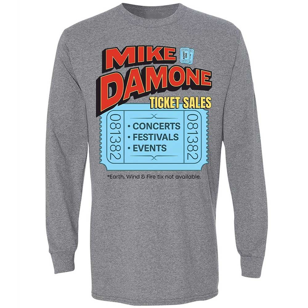 Damone Ticket Sales - Graphite Heather - 18