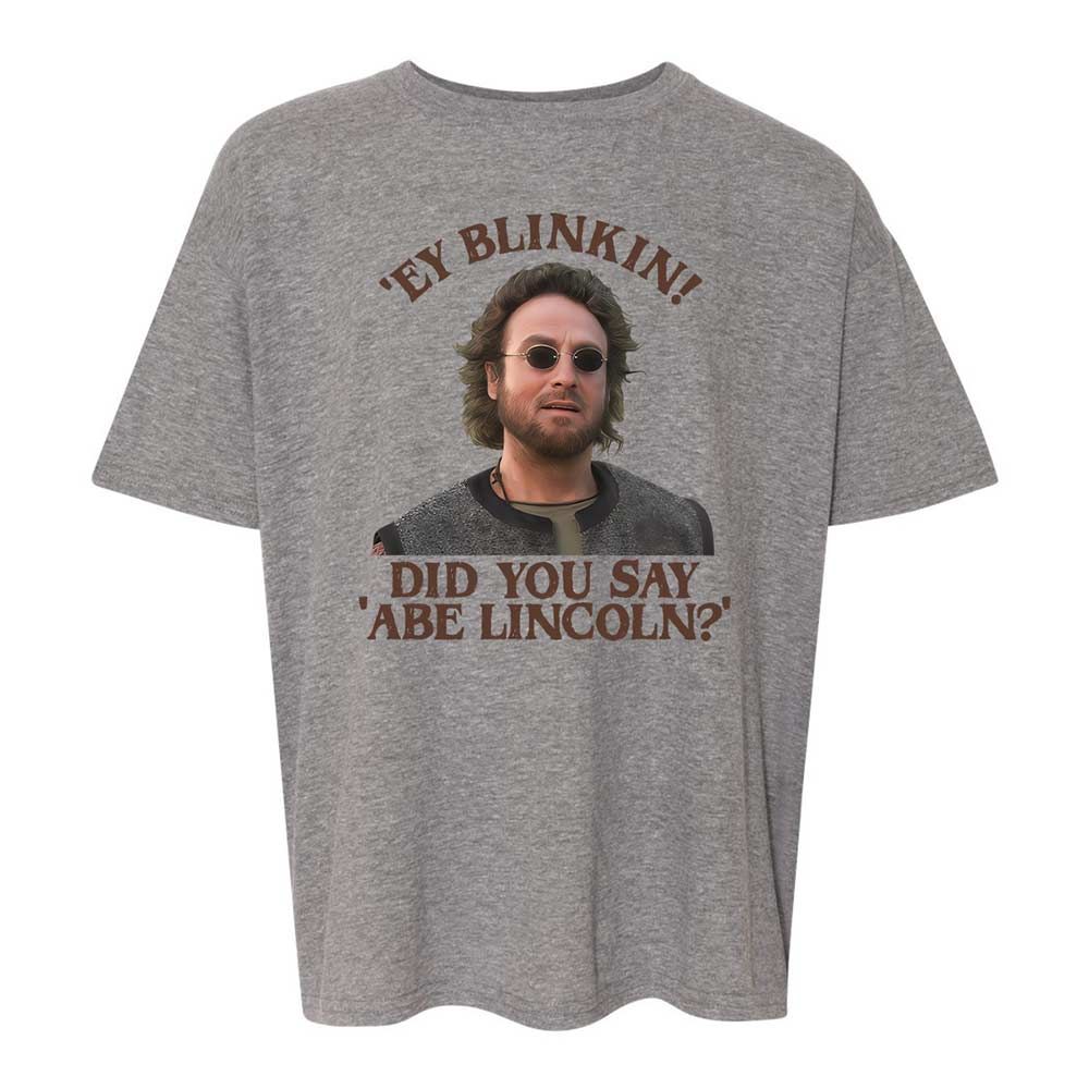 Did You Say Abe Lincoln - Graphite Heather - 18