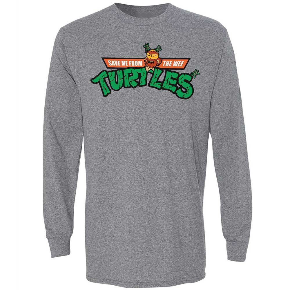 Save Me From The Wee Turtles - Graphite Heather - 18
