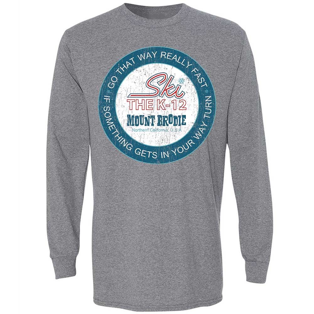 Long Sleeve T-Shirt - QPPRQ8AX - Graphite Heather - 18