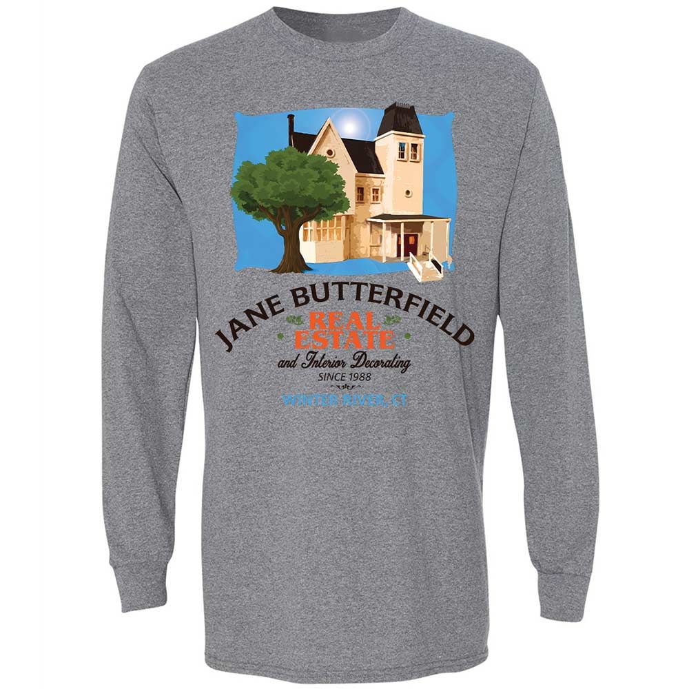 Long Sleeve T-Shirt - W2EN1JQ6 - Graphite Heather - 18