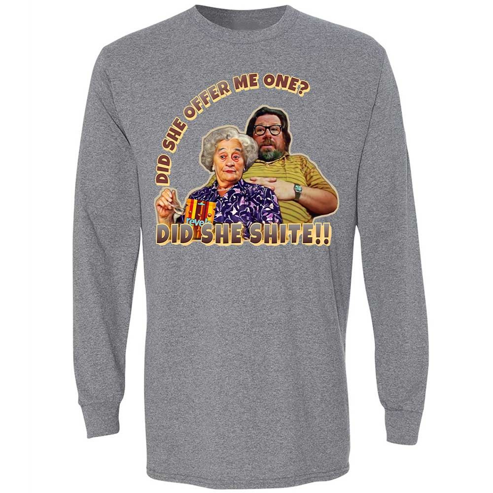 Long Sleeve T-Shirt - 1E3EXNDV - Graphite Heather - 18