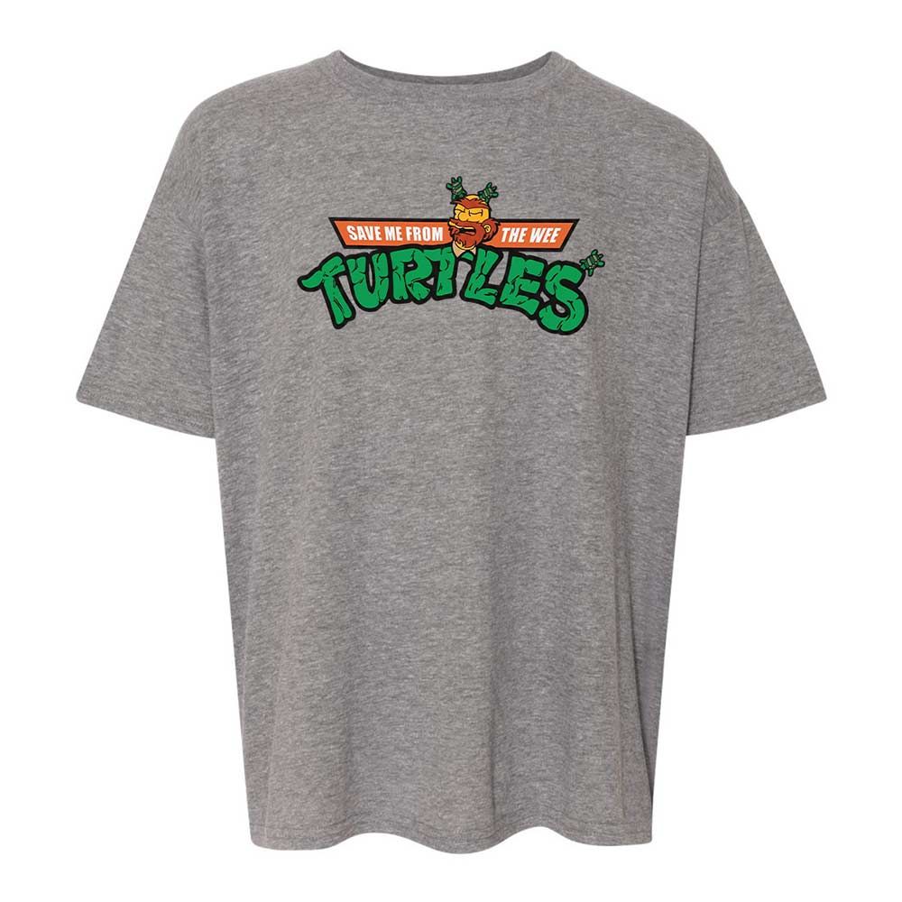 Save Me From The Wee Turtles - Graphite Heather - 18