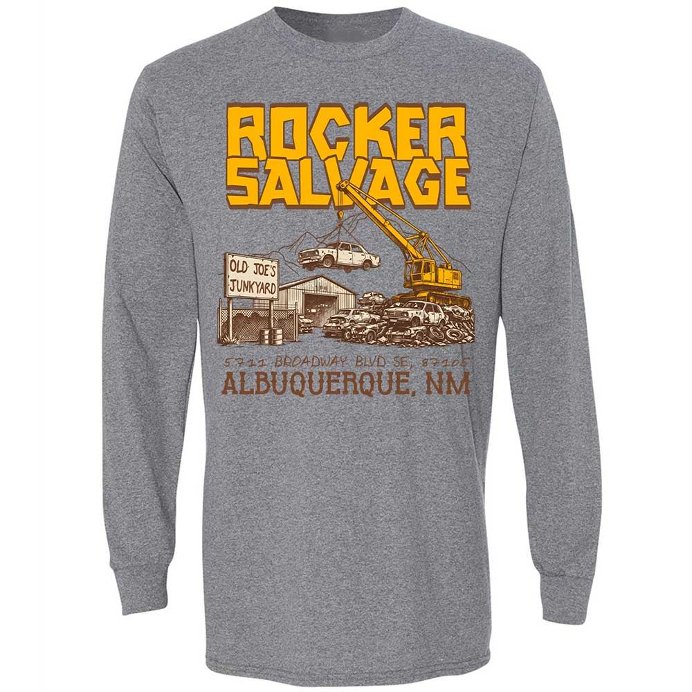Long Sleeve T-Shirt - 9B49SAX6 - Graphite Heather - 18