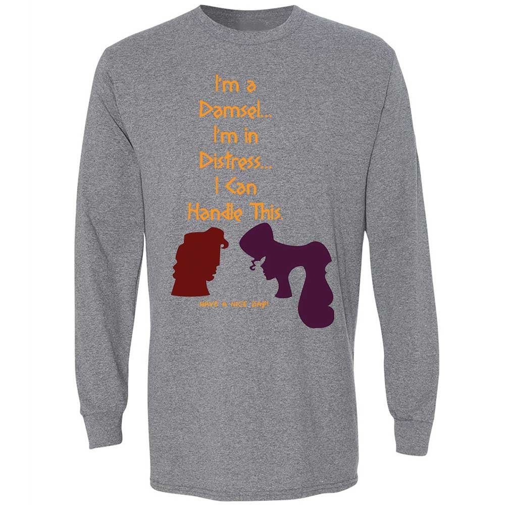 Long Sleeve T-Shirt - WVT8KECV - Graphite Heather - 18