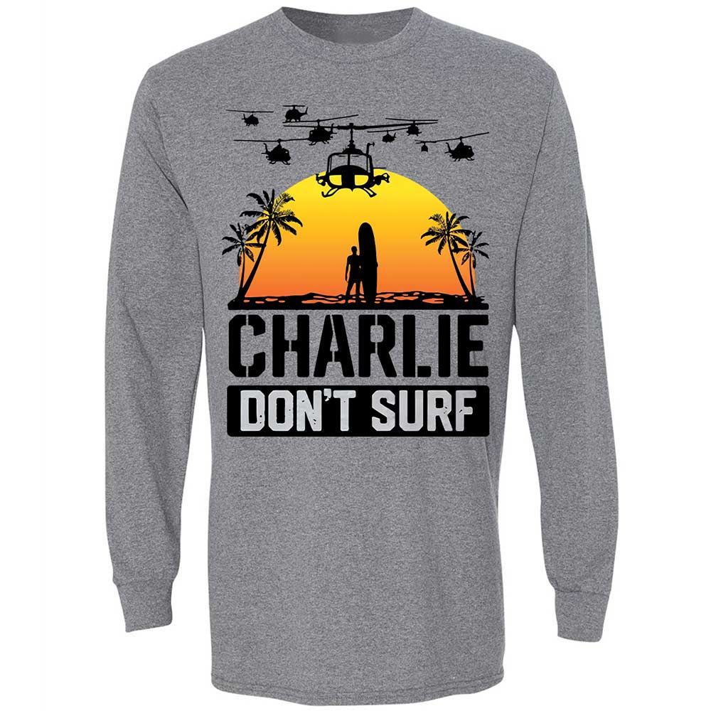Long Sleeve T-Shirt - XJR6FW9M - Graphite Heather - 18