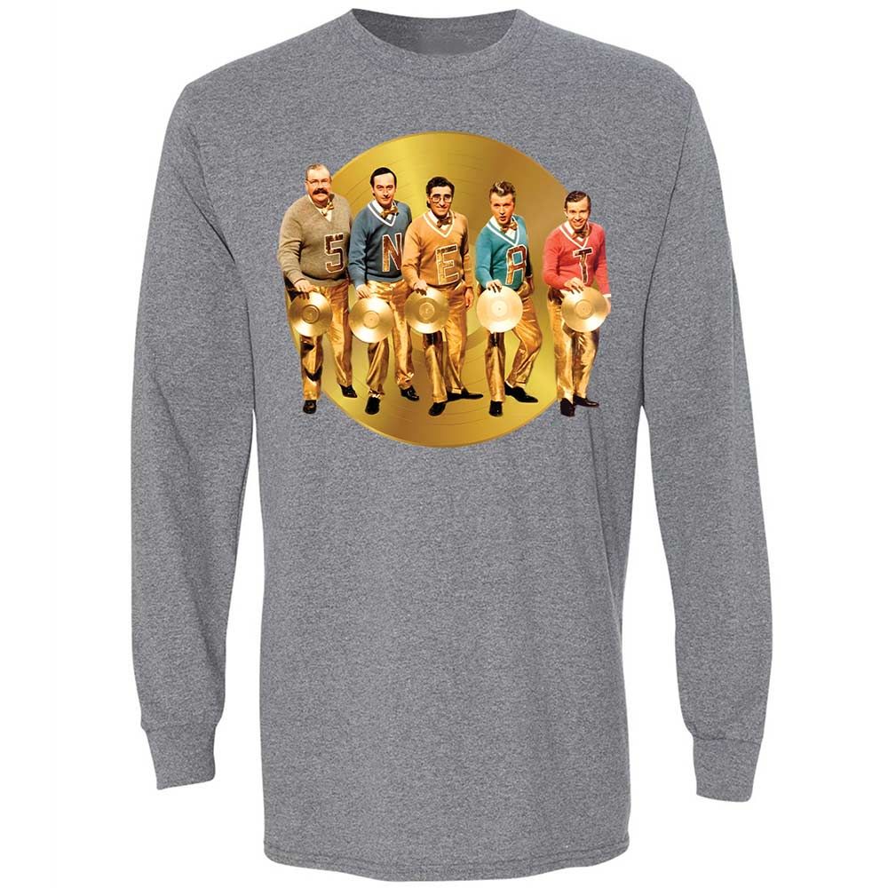 Long Sleeve T-Shirt - GXF2PHW8 - Graphite Heather - 18