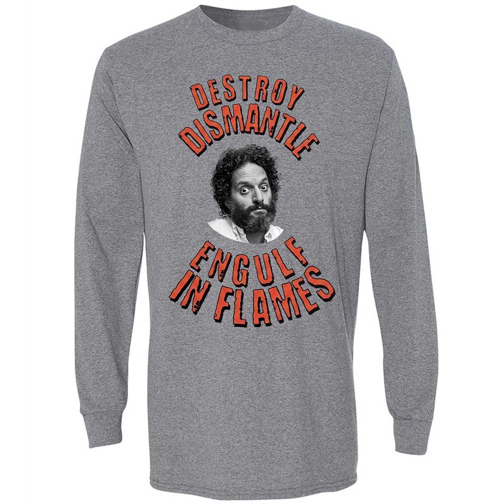 Destroy, Dismantle, Engulf in Flames - Graphite Heather - 18