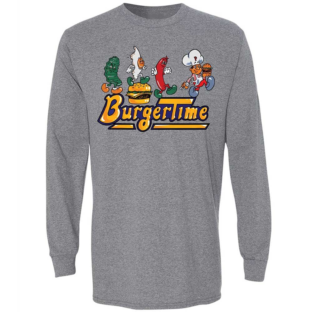 BurgerTime - Graphite Heather - 18