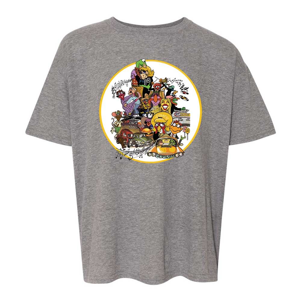 Muppet Graffiti - Graphite Heather - 18
