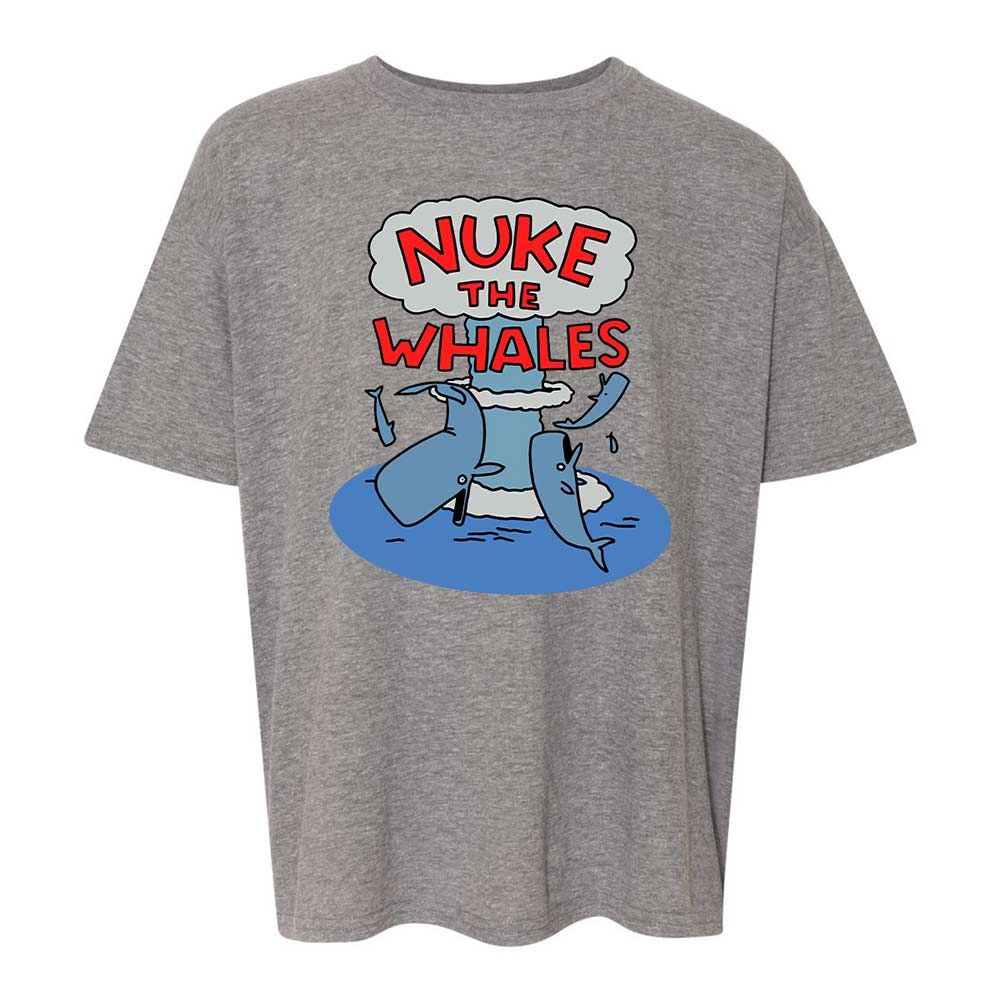 Nuke the Whales - Graphite Heather - 18