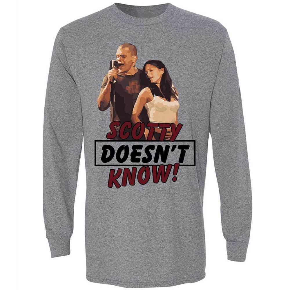 He Doesn't Know - Graphite Heather - 18