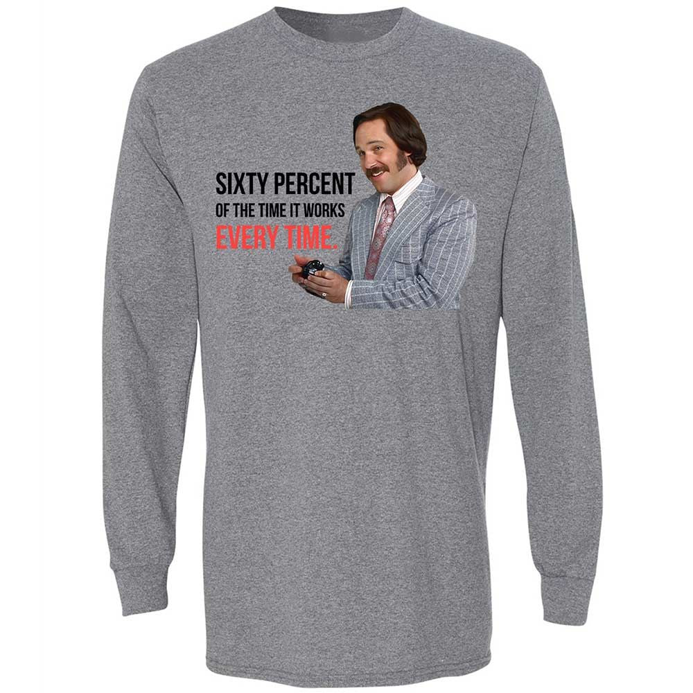 Long Sleeve T-Shirt - PNLNAYS6 - Graphite Heather - 18