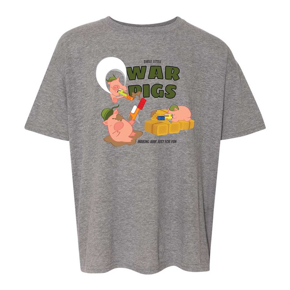 Making war just for fun - Graphite Heather - 18