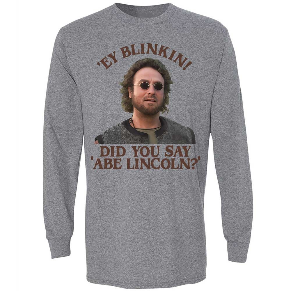 Did You Say Abe Lincoln - Graphite Heather - 18