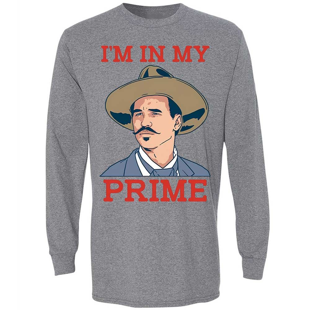 Long Sleeve T-Shirt - HJMHSQ6L - Graphite Heather - 18