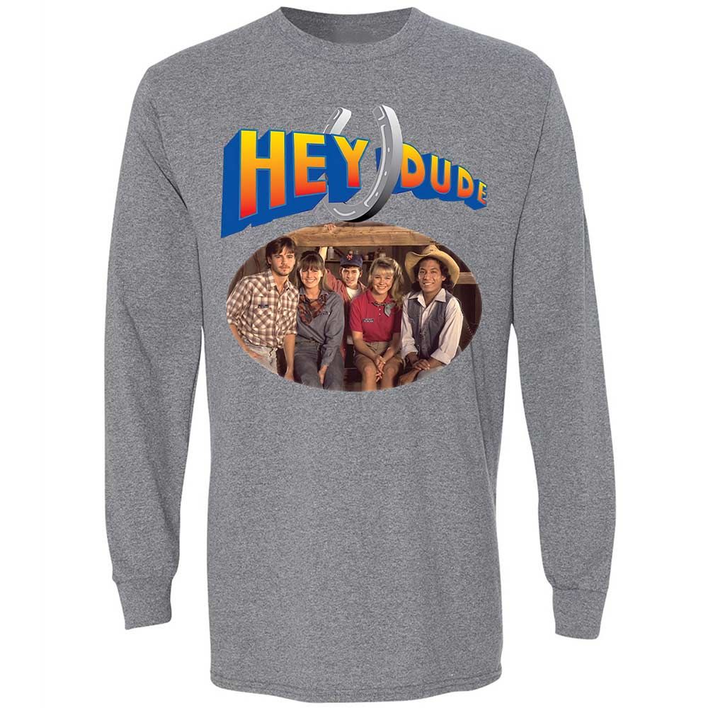 Long Sleeve T-Shirt - 3QW79EV1 - Graphite Heather - 18