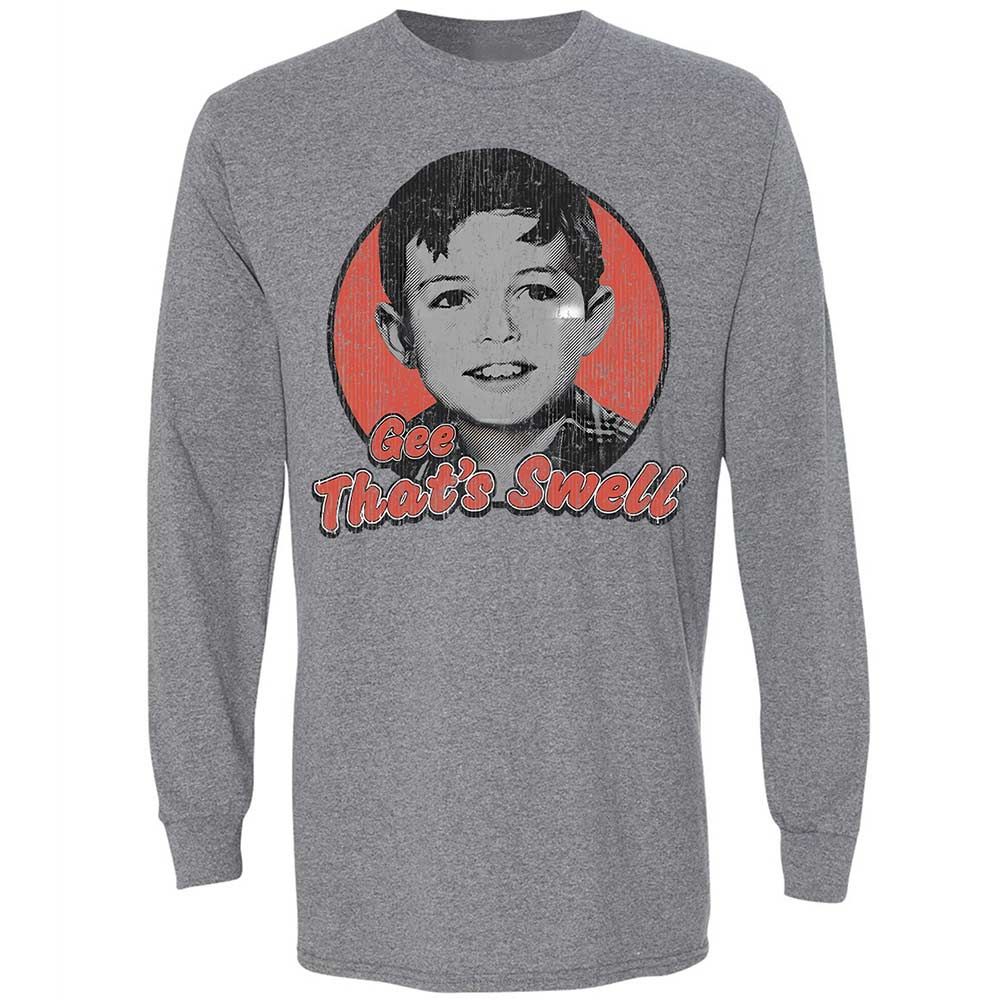 Long Sleeve T-Shirt - 5R5BAMBN - Graphite Heather - 18