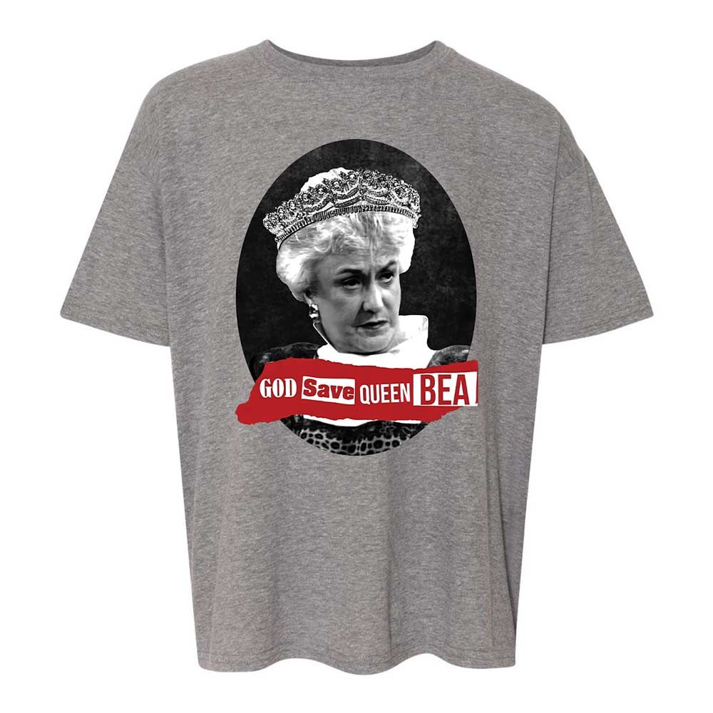 God Save Queen Bea - Graphite Heather - 18