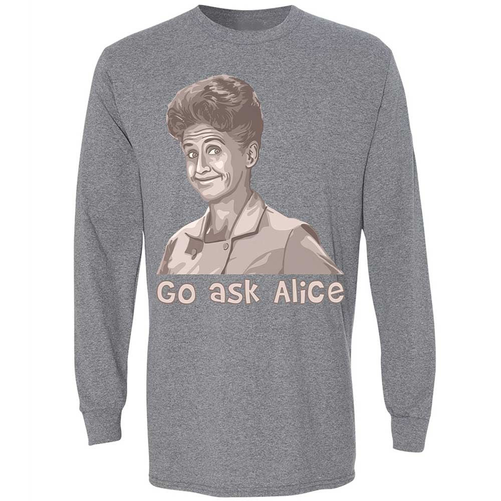 Long Sleeve T-Shirt - AZ11N9A8 - Graphite Heather - 18