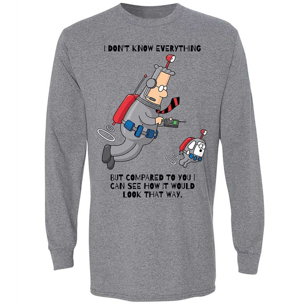 I don't know everything - Graphite Heather - 18