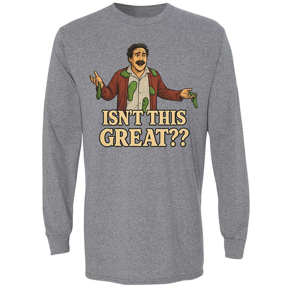 Long Sleeve T-Shirt - 9XRM5CA7 - Graphite Heather - 18