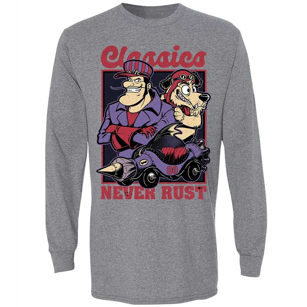 Long Sleeve T-Shirt - G85BX7B7 - Graphite Heather - 18