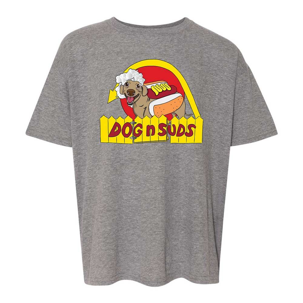 Dog n Suds Dachshund - Graphite Heather - 18