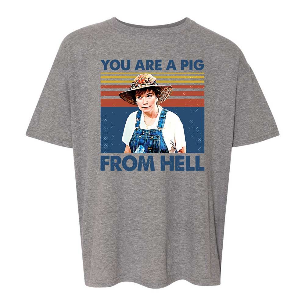 Kids T-Shirt - 56S4FLM2 - Graphite Heather - 18