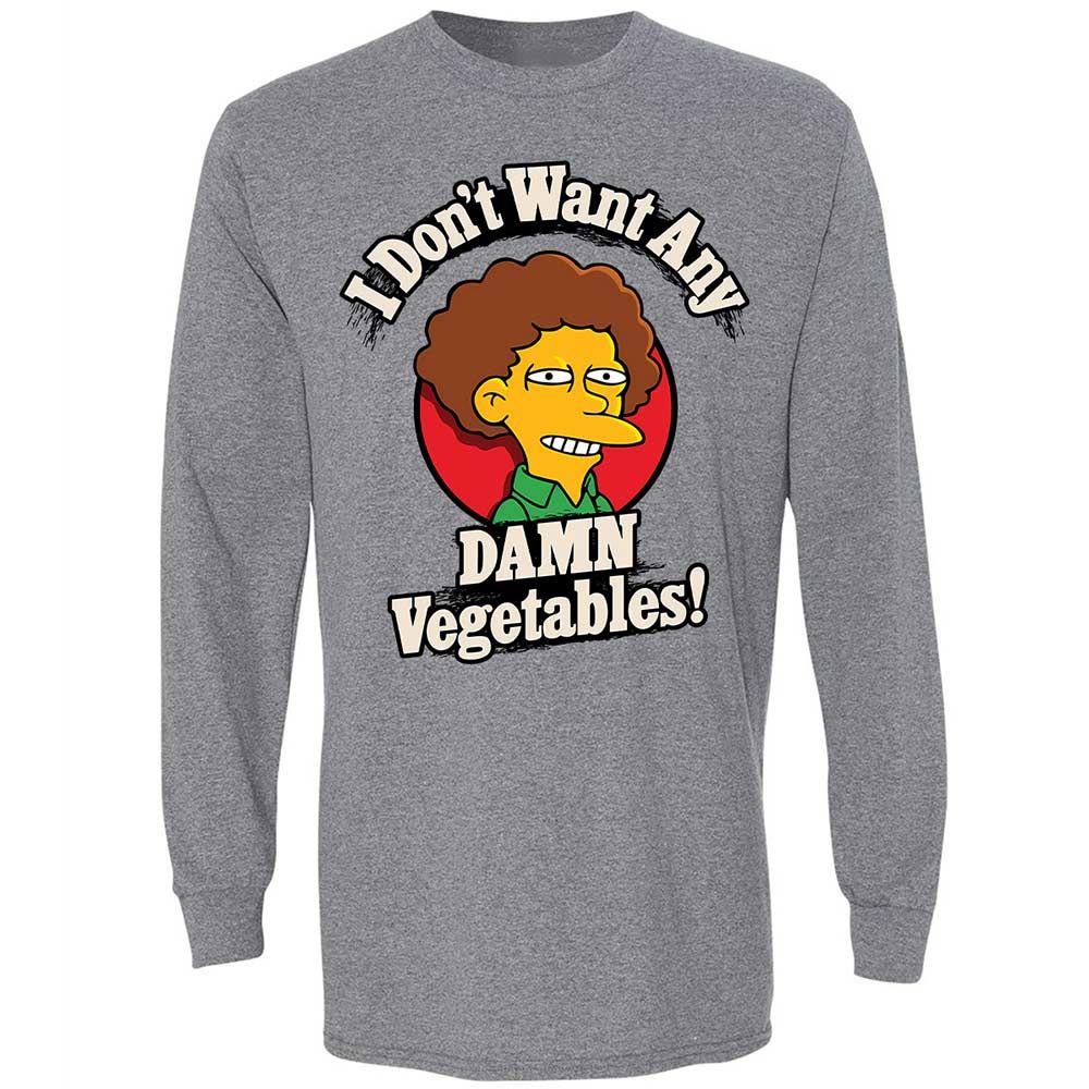 I Don't Want Any Damn Vegetables! - Graphite Heather - 18